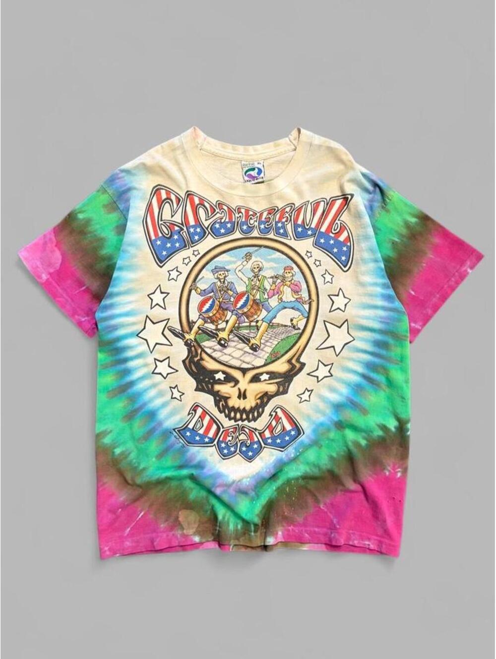 1993 Grateful Dead Revolutionary Dead Tour Tee
